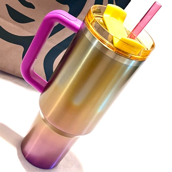 Starbucks x Stanley Sunset Gradient Quencher Tumbler 40oz - Picture 5 of 10